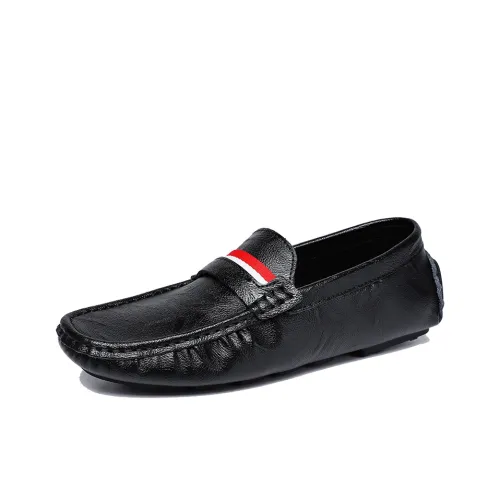 QIUTEXIONG Gommino Loafers Men's