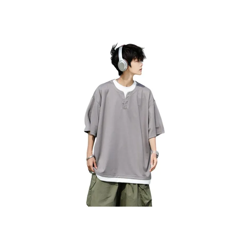 Fakeyoung Short Sleeved T Shirts Unisex-5