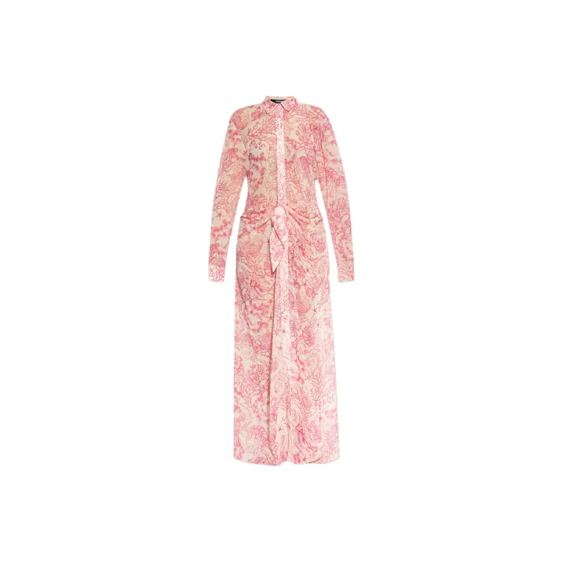 VERSACE Barocco print Maxi Dress-0