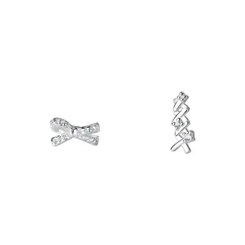 MONI JEWELLERY S999 Silver Stud Earrings Women's