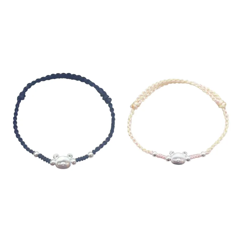 MIDNIGHT MOMENT Alloy Rope Bracelets Unisex-16