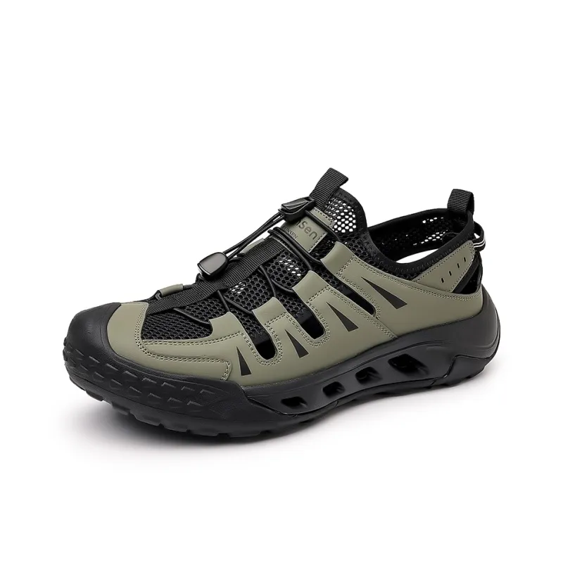 Mulinsen Abrasion Resistant Anti Collision River Trekking Shoes Men's-0