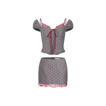 OZVO Two Piece Skirt Sets Women's