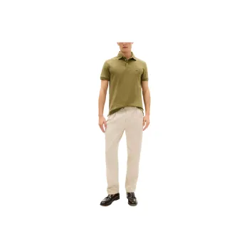 Tommy Hilfiger Polo Shirt Men's Olive Green