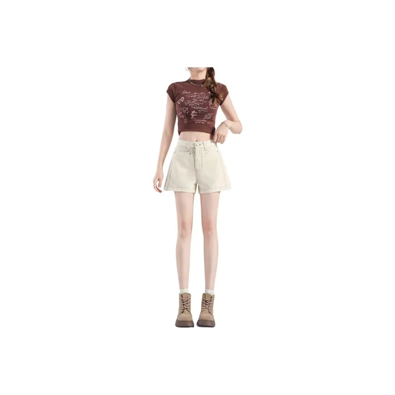 LCEVHZ'S Denim Shorts Women's-0