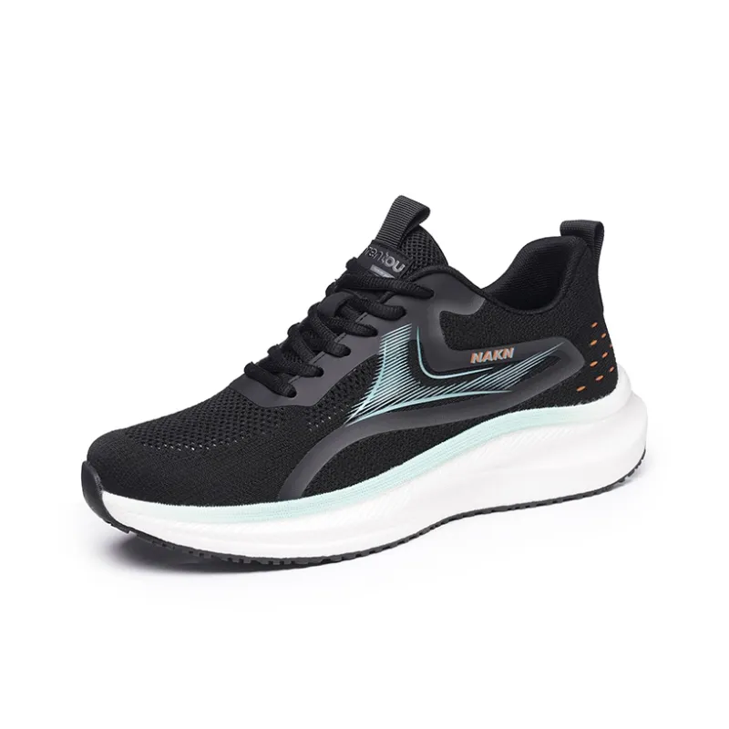 LAORENTOU Casual Shoes Men Low Top Black-1