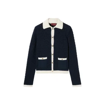 GUCCI FW25 Knitwear Women's Marine Blue
