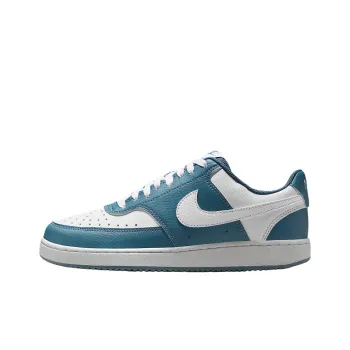 Nike Court Vision Low Wear resistant And Lightweight Low Top Skateboard Shoes Women's Blue