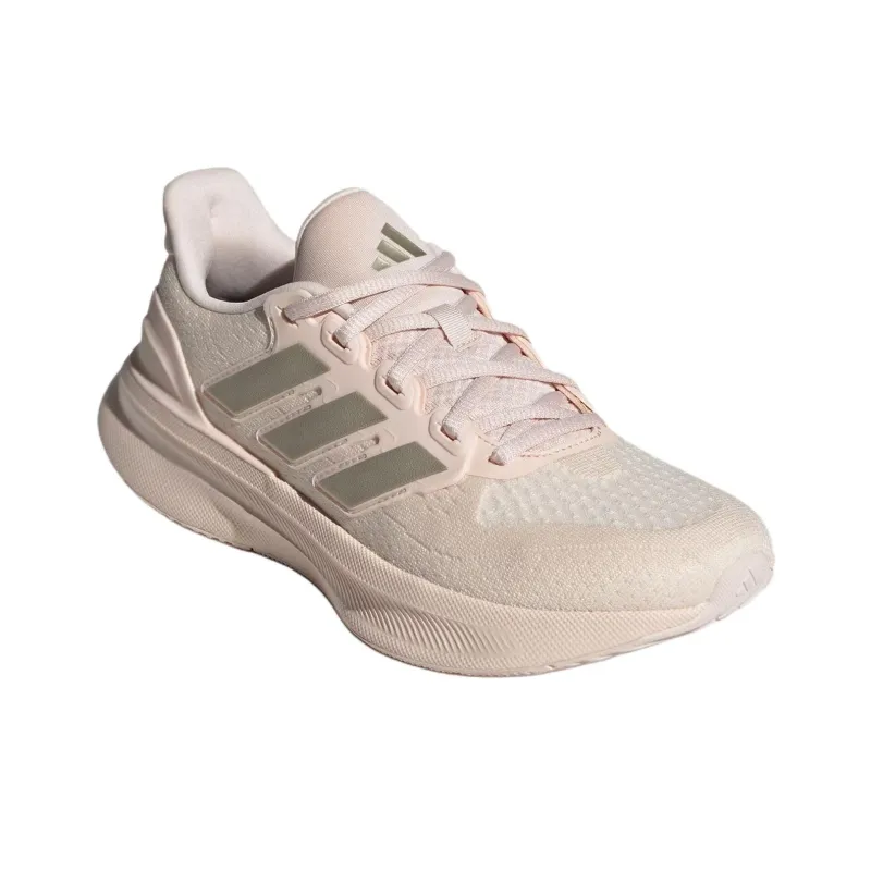 Adidas ULTRARUN 5 Anti Slip Wear Resistant Low Top Running Shoes Women's Beige-1