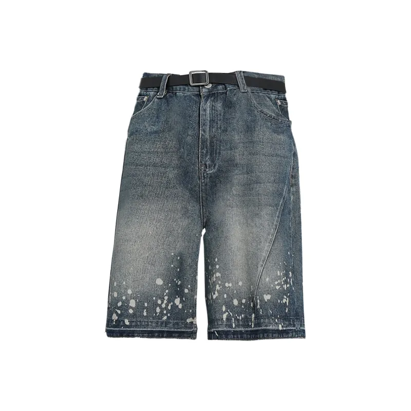 GROGNAK Denim Shorts Unisex Vintage Blue-0
