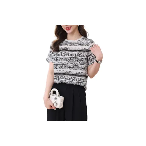 Yi Mengyuan Silk T shirt Women's