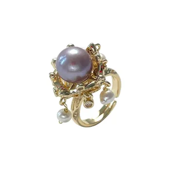 DARA Pearl Rings Women's