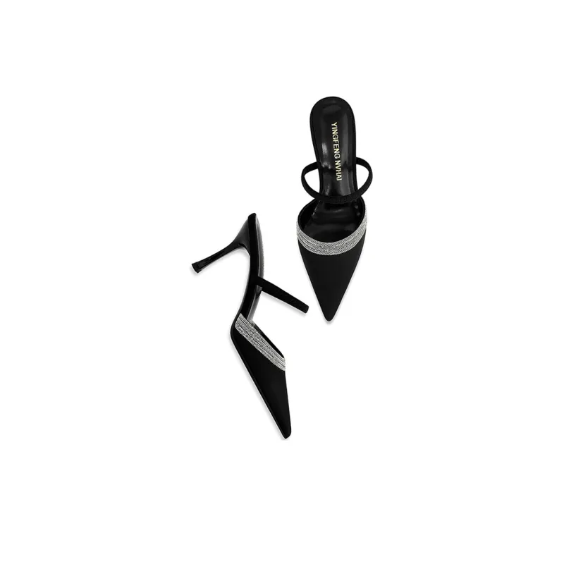 GOSO Closed Toe Slippers Women's Black-4