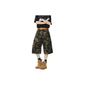 OPMO Casual Shorts Unisex Camouflage