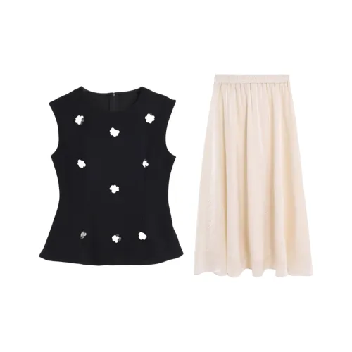 POPO.INFO Two Piece Skirt Sets Women's
