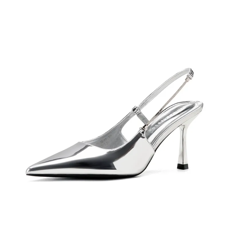 ZHR Slim Heel High Heels 8cm Women's-6