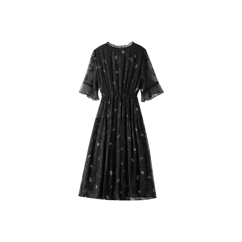To The West Short Sleeved Dress Women's-7