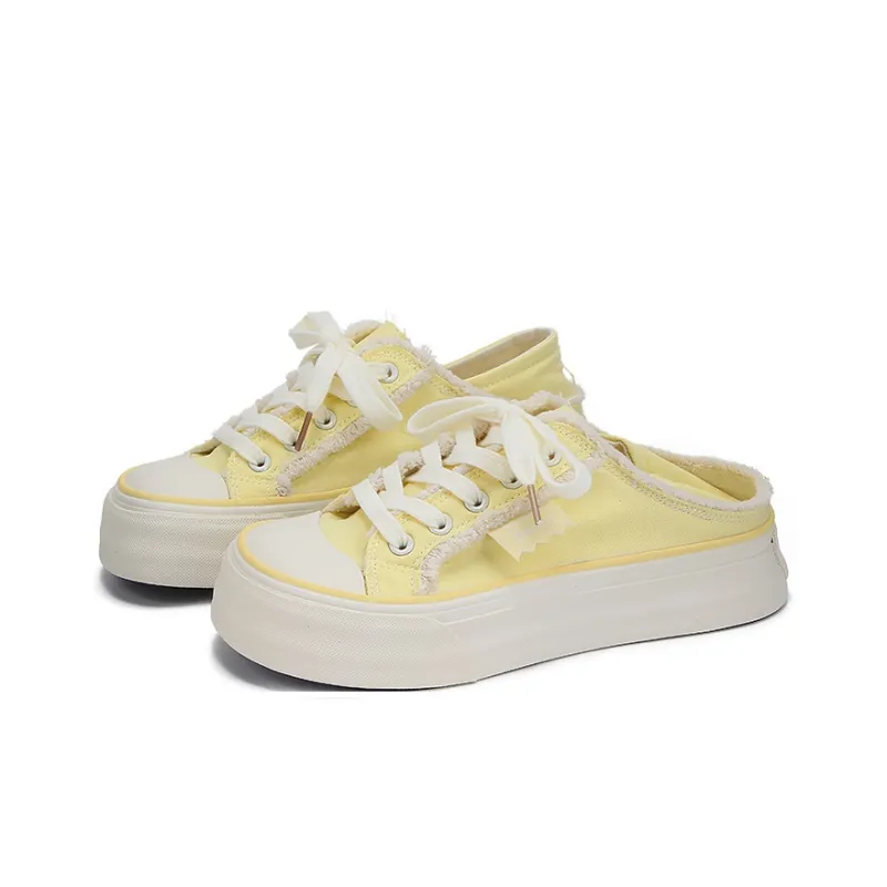 Yobn Breathable Balance Low Top Canvas Shoes Women's-12