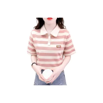 Flowers In Water Set in Sleeve T Shirt Women's