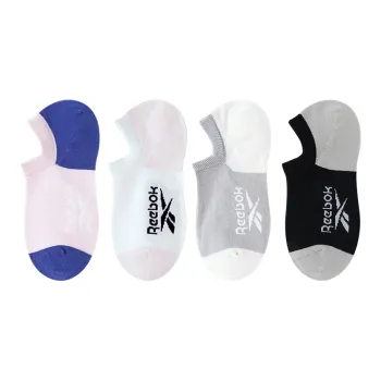 Reebok No Show Socks Unisex 4 Pack