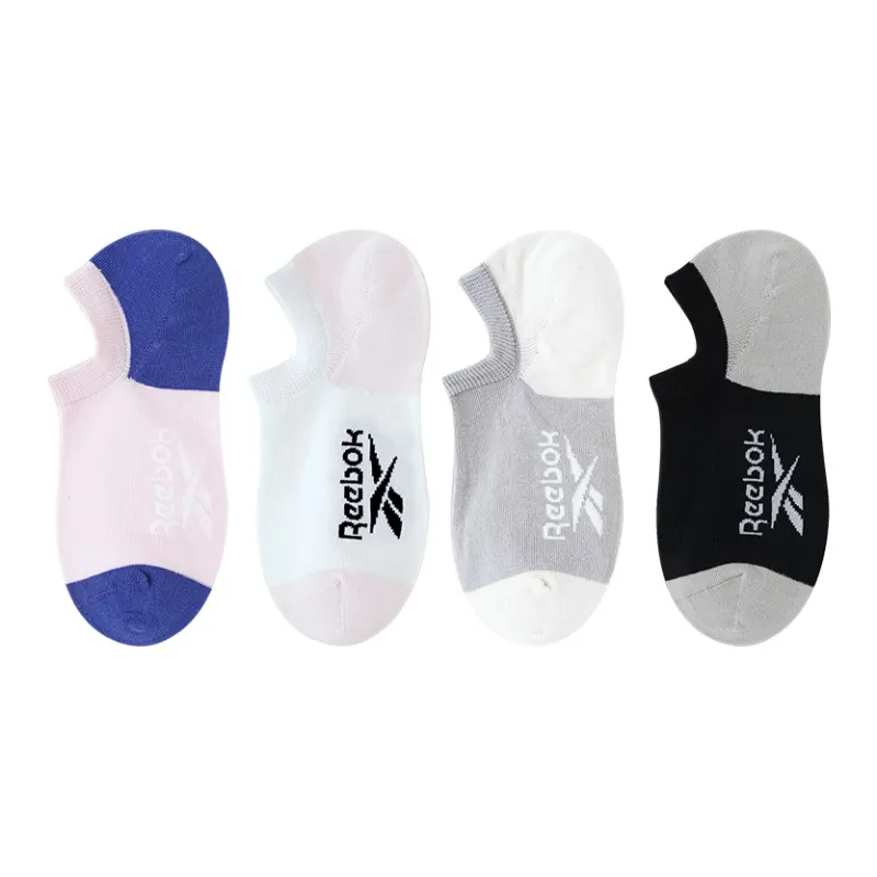 Reebok No Show Socks Unisex 4 Pack-0