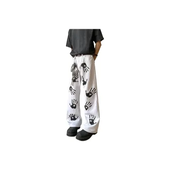 PANDA ADEVIL Jeans Unisex White