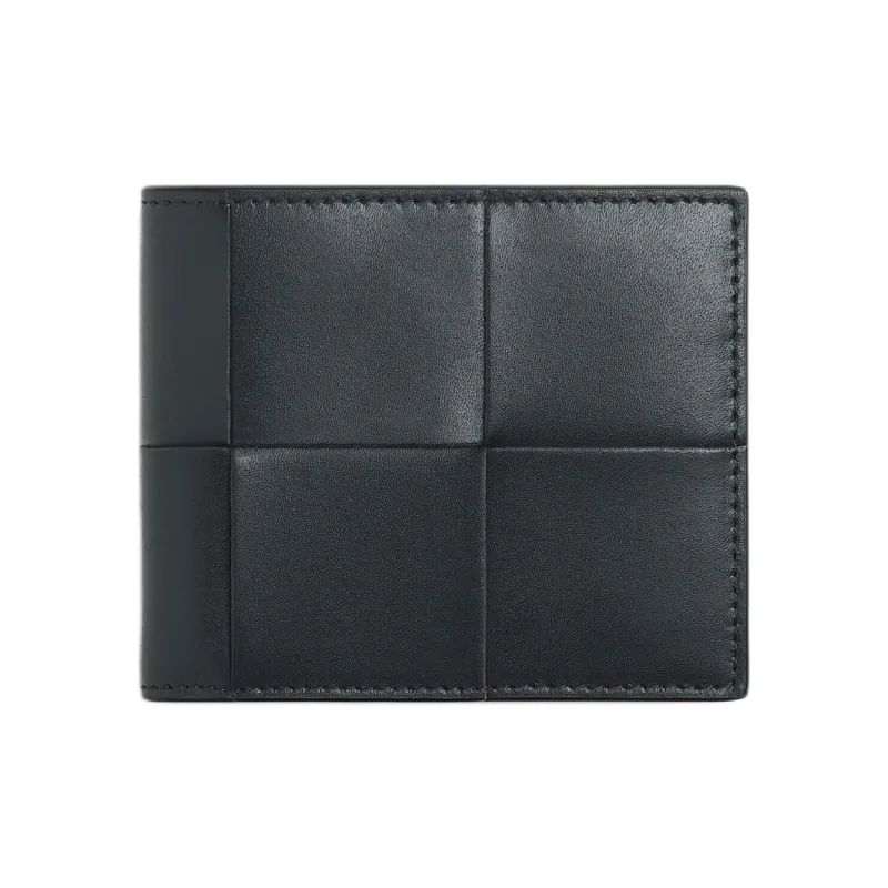 Bottega Veneta Calfskin Wallet Men's Slate & Cypress-0