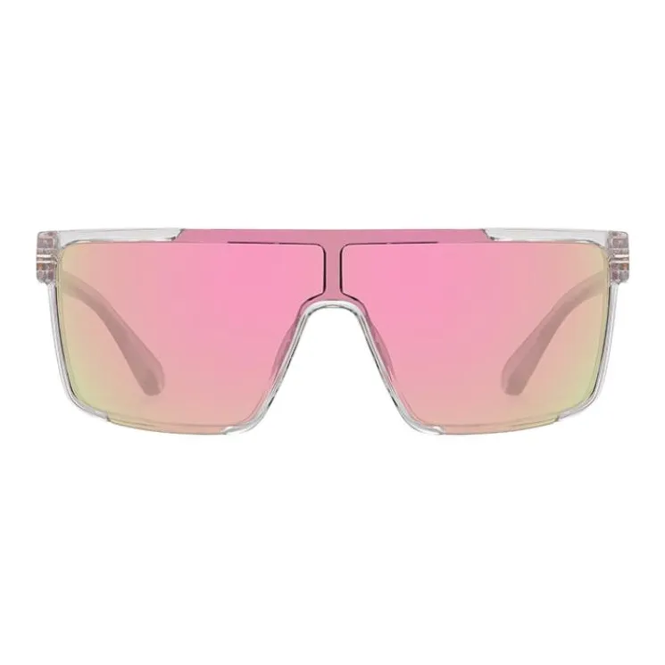 JEANSWEST TR/Memory Plastic Square Sunglasses Unisex-4