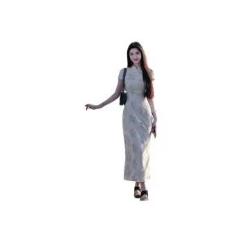 XIANSINIAO Short Sleeved Dress Women's