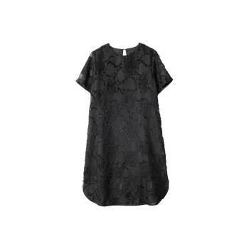 LUYOUYE Short Sleeved Dress Women's