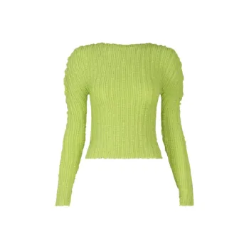 ISSEY MIYAKE T Shirt Women's Verdant Green