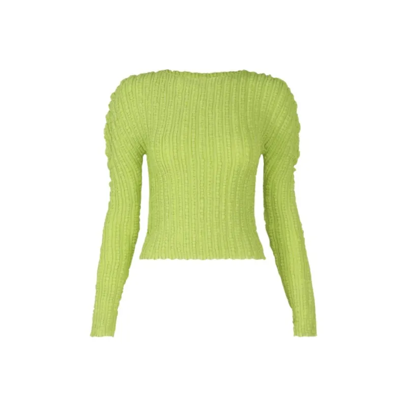 ISSEY MIYAKE T Shirt Women's Verdant Green-0