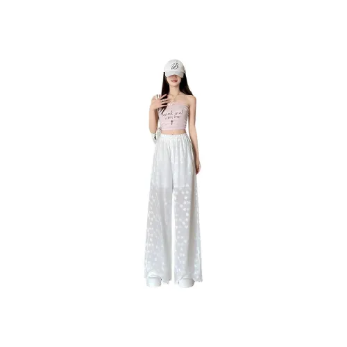Flowers In Water Casual Pants Women's