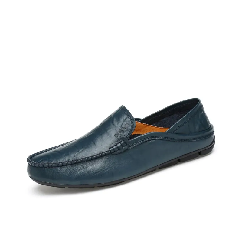 Dunnu Men's Casual Shoes Men Low Top Blue-16