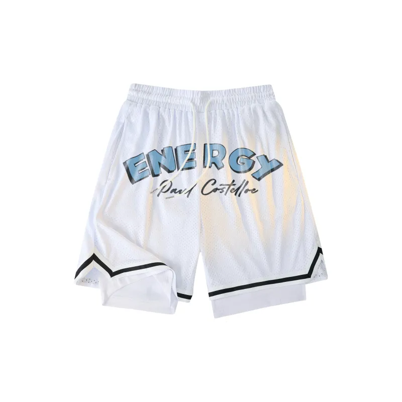 PAUL COSTELLOE Basketball Shorts Unisex-5