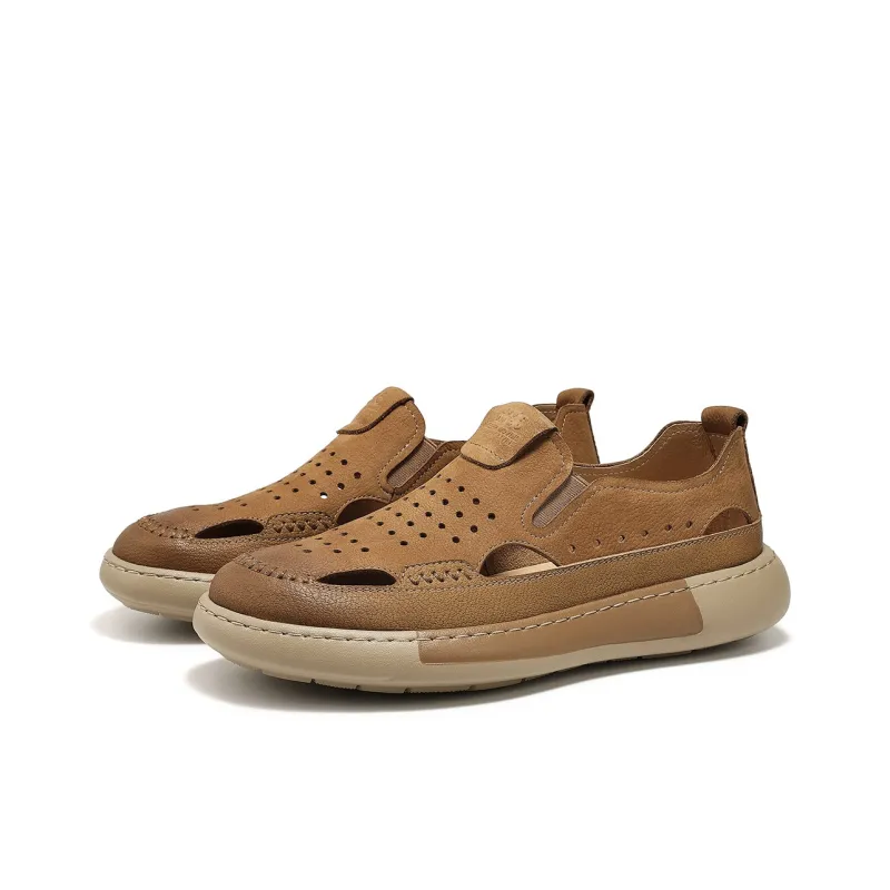 Millies Men's Casual Shoes Men Low Top Yellow/Khaki-2