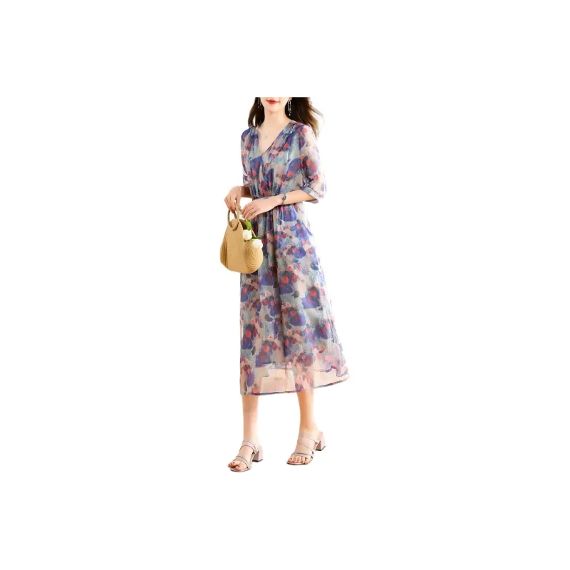 PIERRE CARDIN Short Sleeved Dress Women's-4