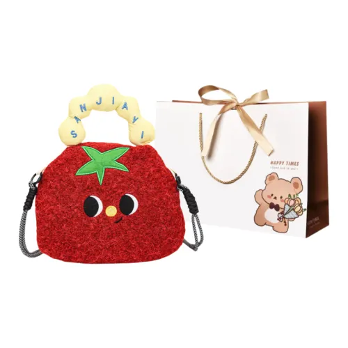 ERANGBEAR Woolen Handbag Women's Multicolor