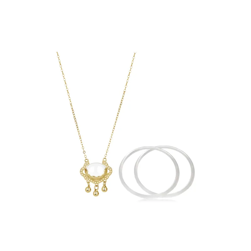MOREL Colored Glaze Necklaces Women's-3