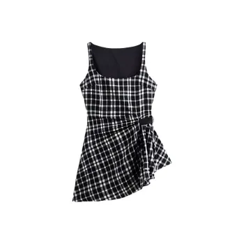 TIBINB Sleeveless Dress Women's