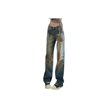 VIPGOOSE Jeans Unisex Blue