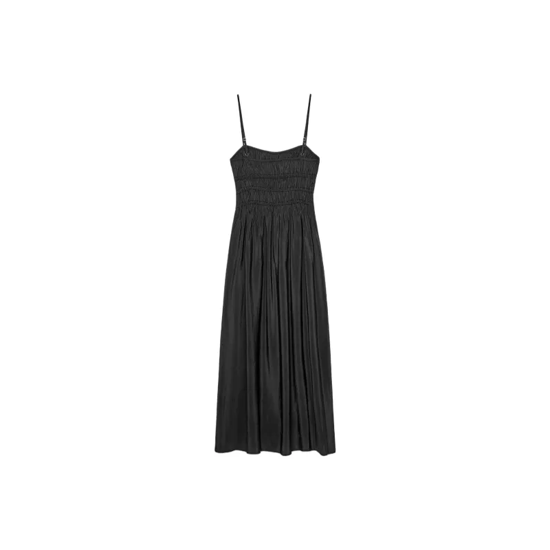 ZARA Slip Dresses Women's Black-1