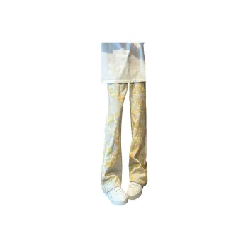 Cotton Gene Jeans Unisex Yellow