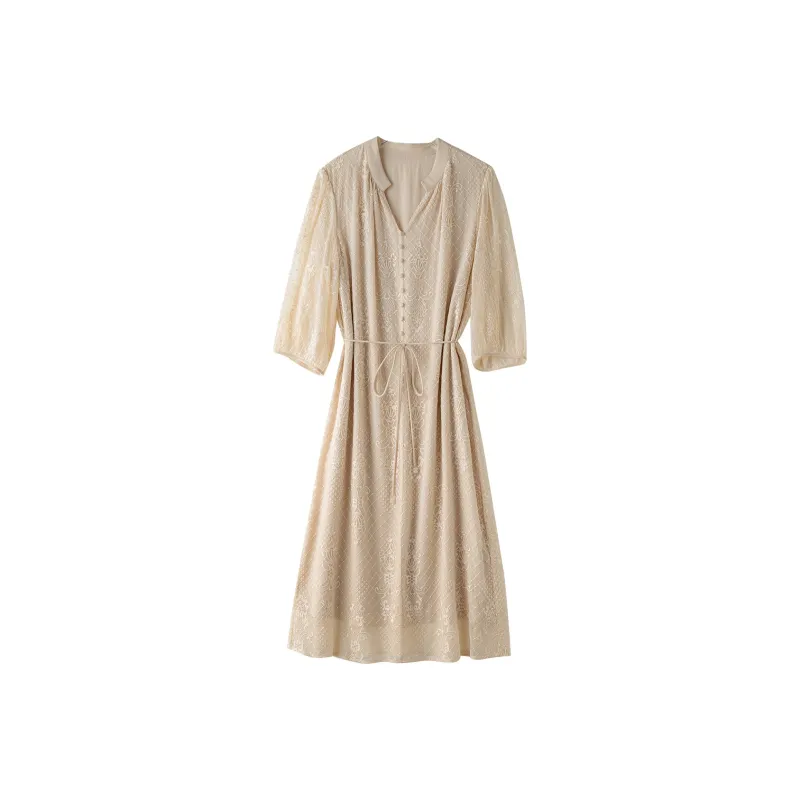 To The West Short Sleeved Dress Women's-0