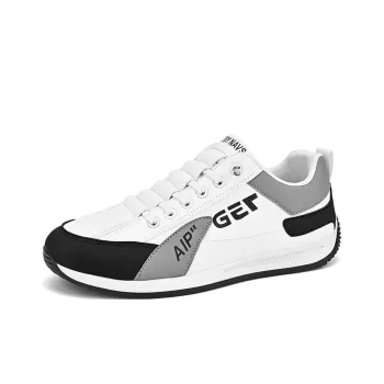 BINGO DUCK Slip Resistant Breathable Cushioning Low Top Casual Shoes Men's