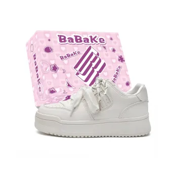 Babak Low Top Skateboard Shoes Women's White