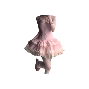Flowers In Water Slip Dress Women's