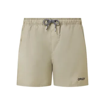 Oakley SS25 Beach Volley Sports Shorts Men's Giant Stone Green