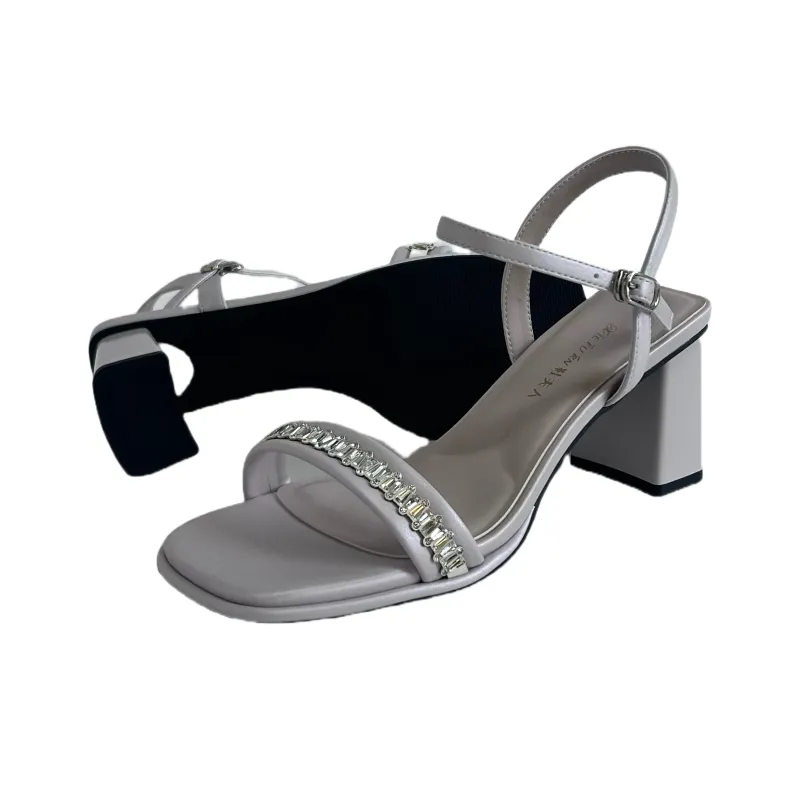 Shoe Lady One Strap Sandals 6.5cm Women's-9
