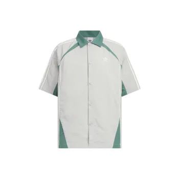 Adidas Originals RETRO SS25 Shirt Men's Light Gray/Detective Emeralds